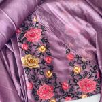 Unstitched silk salwar Suit for Women