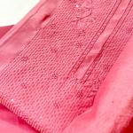 Unstitched churidar silk material