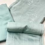 Unstitched churidar silk material