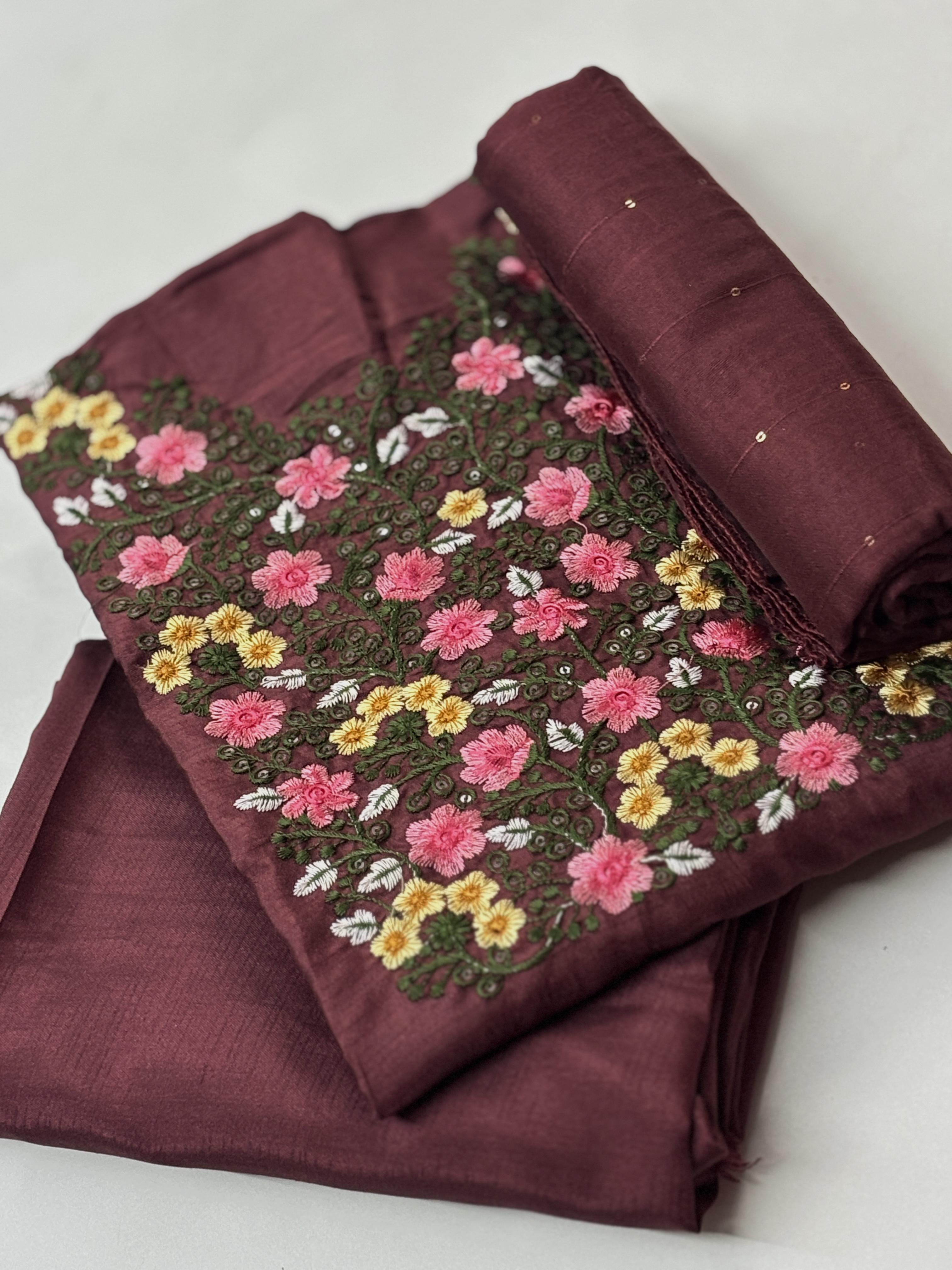 Unstitched churidar materials