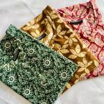 Pack of 3 Multi coloured Slitted Kurti Top for women