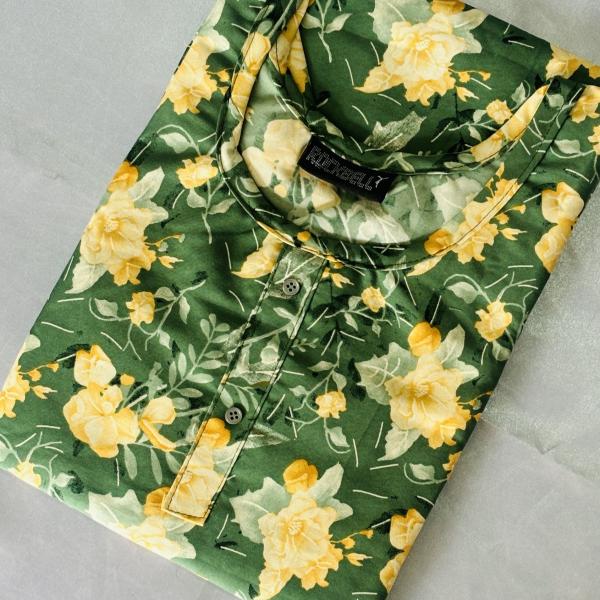 Pack of 3 Multi coloured Slitted Kurti Top for women