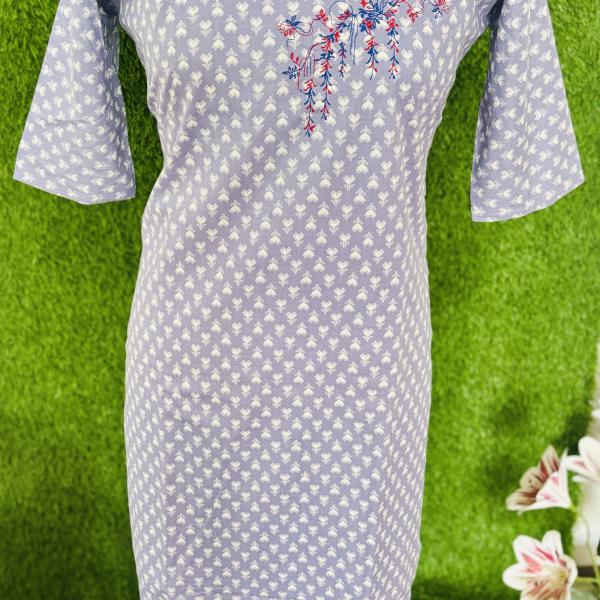 Slitted kurti top
